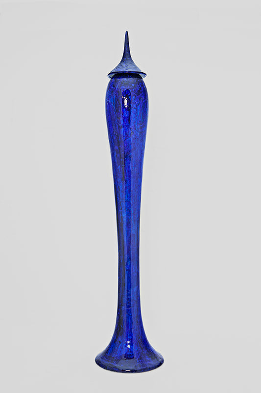 Jarre néoclassique Bleu lapis lazuli